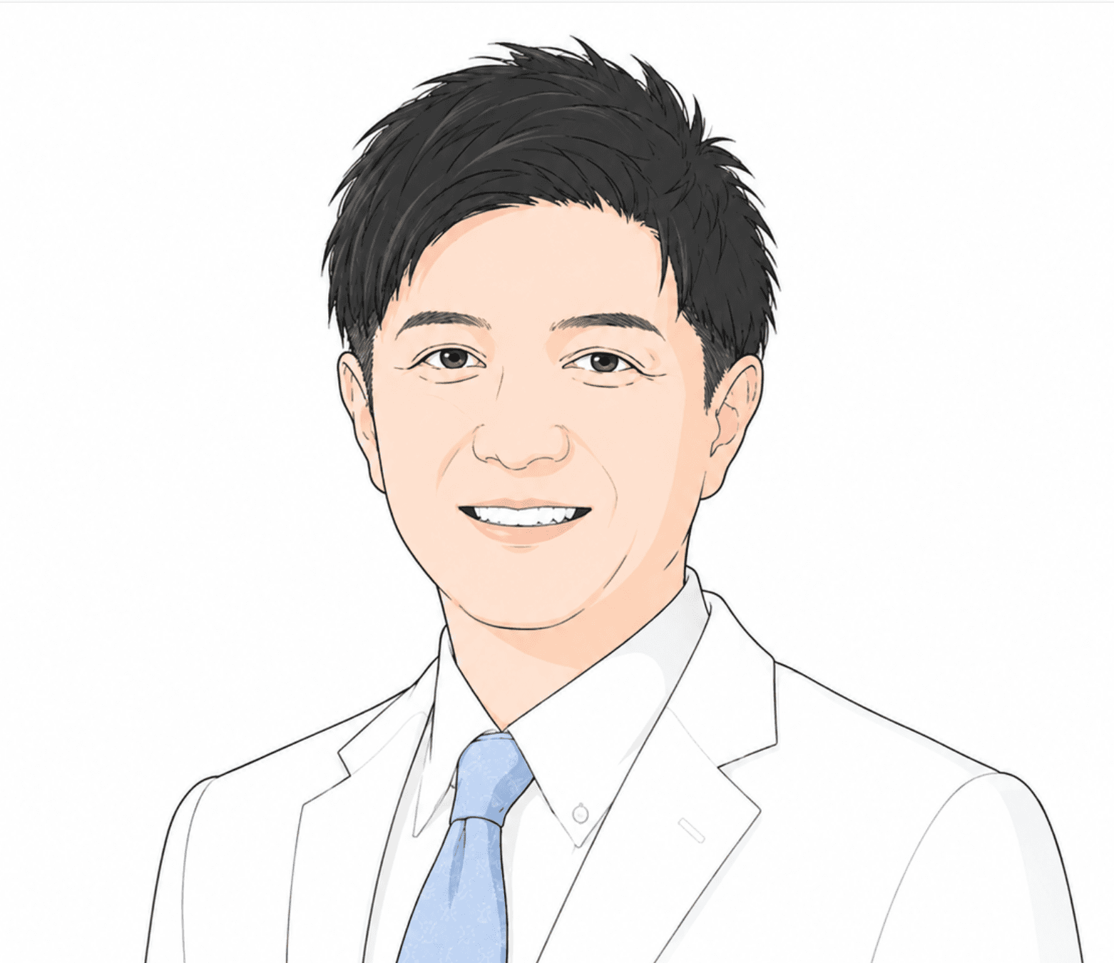 院長 忌部周 イラスト